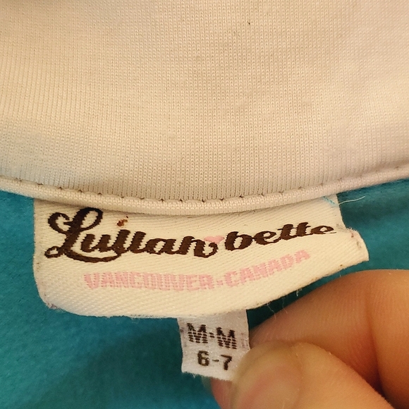 Lullah Bette Kids Track/Athletic Suit - Jacket (M 6-7), Pants (Sm 4-5) - Picture 5 of 16